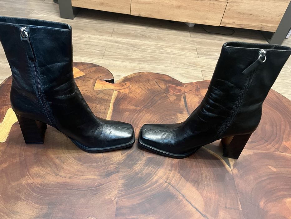 Ghete Zara piele naturala
