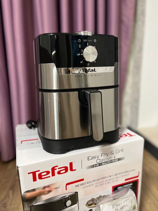 Чисто Нов Air Fryer Tefal Classic+ - Уред за здравословно готвене