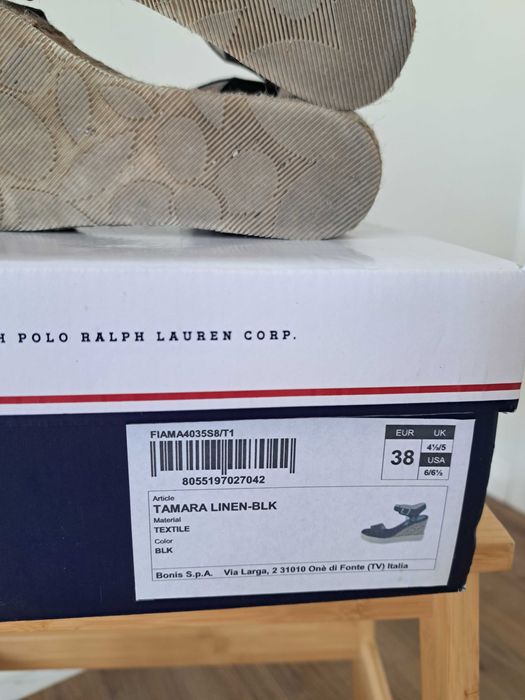 Еспадрили на платформа 38 номер