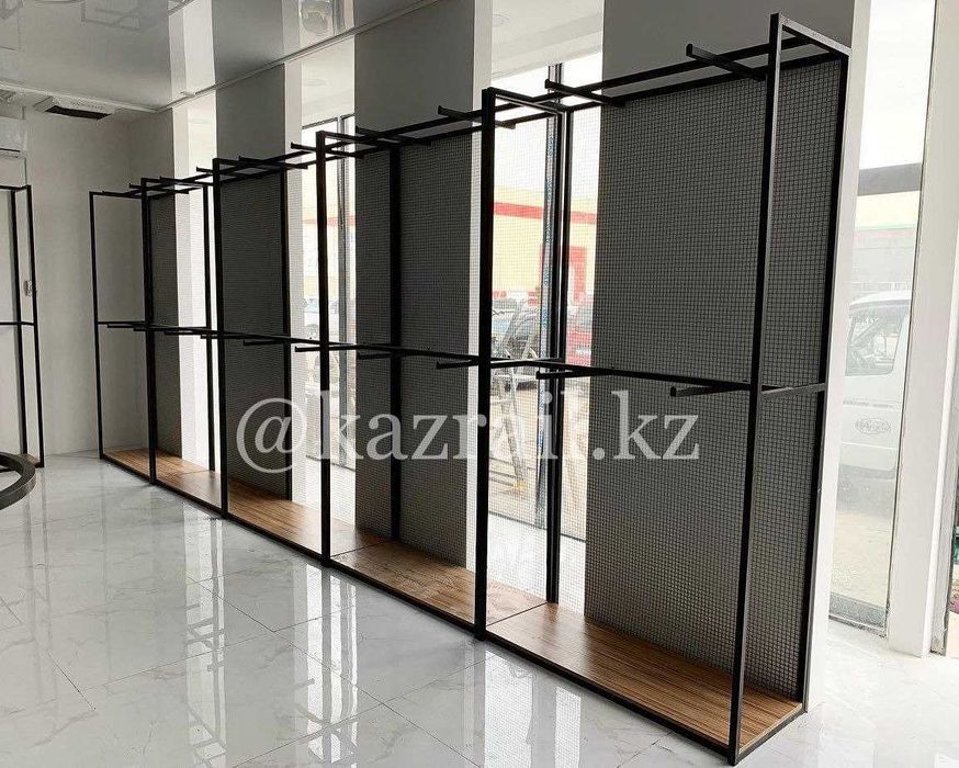 Настенные Рейлы, Примерочная, Вешала в два уровня и др.