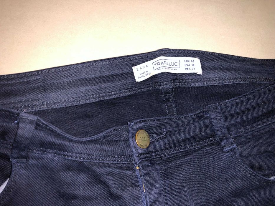 Set jeansi Zara&Zara Trafaluc, noi fara eticheta, mar. 42