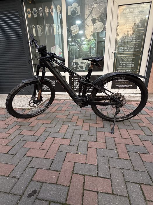 Bicicletă Electrică Asistată BULLS Sonic Evo AM-SL 1 Carbon Full Suspension - Motor Shimano EP8, Baterie 750Wh, Stare Excelentă, 510 km rulați