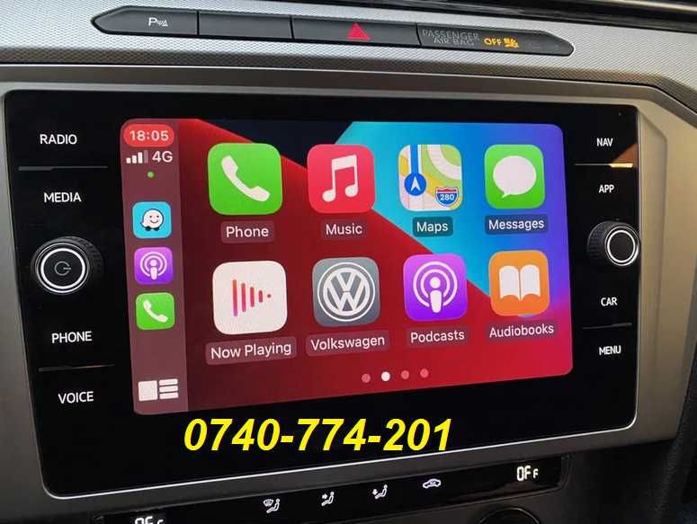 Audi VW Skoda Porsche Carplay Apple Android Auto Update Harti Wazze