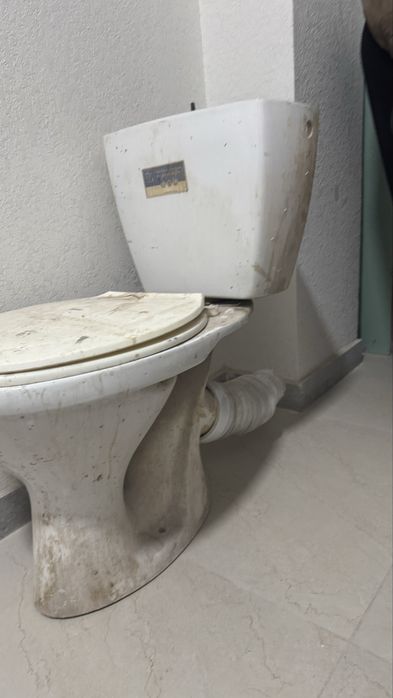 Унитаз для рабочих стройка