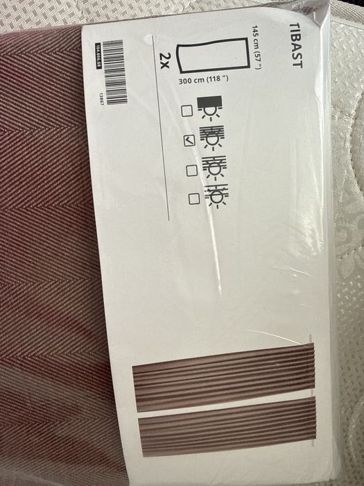 Шторы Ikea Tibast