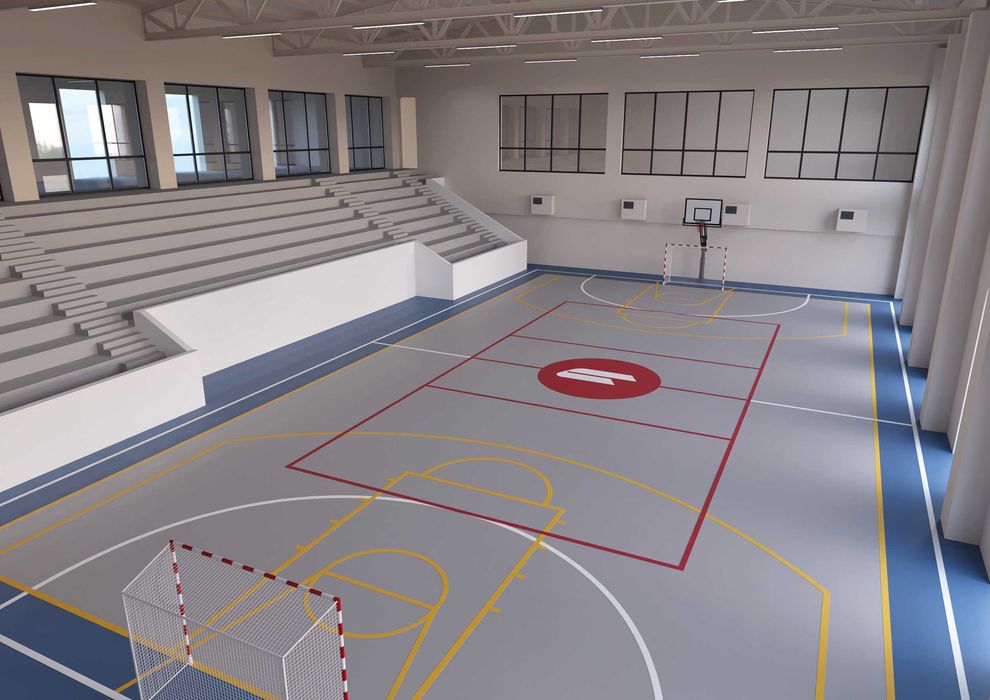 Спортивный линолеум Gerflor 6.5 мм