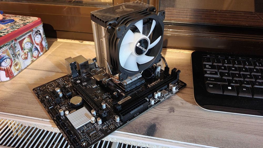 kit NOU am4 ryzen 3500 + biostar b450m + cooler rgb