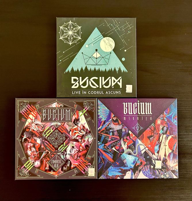3 Albume Bucium: Codrul ascuns / Miorita / Zimbrul alb