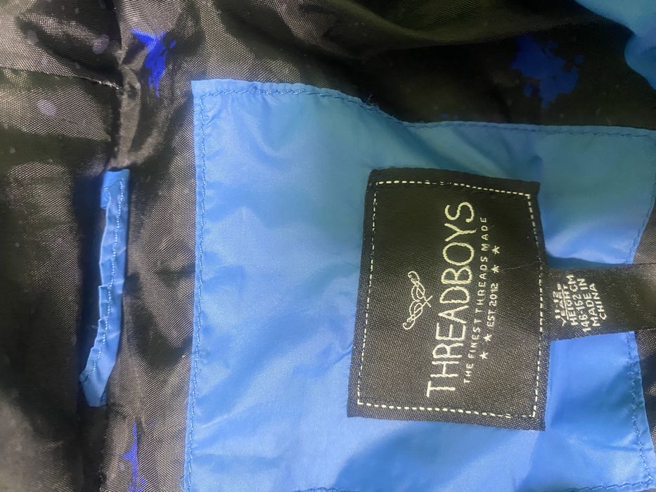 Зимно дебело яке в кралско синьо