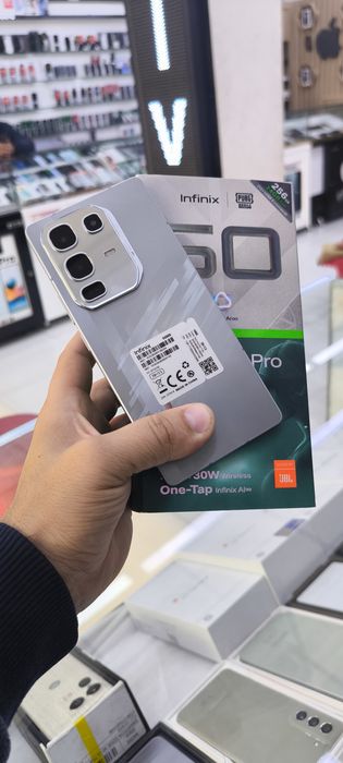 infinix note 50pro 24/256 silver