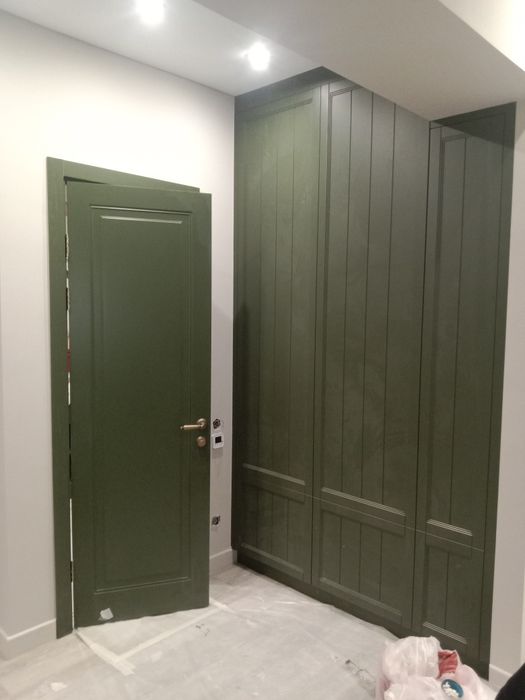 Покраска мебели и окна