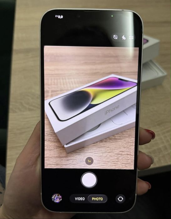 iPhone 14 Plus 128GB, бял цвят