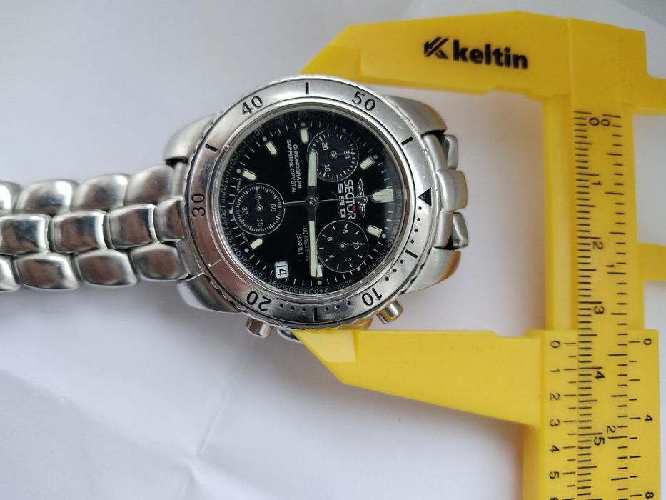 Ceas sector Sapphire cristal