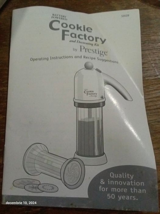 Presa electrica pentru biscuiti,