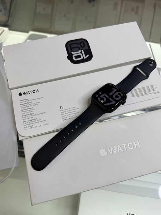 Apple Watch 10/46 Blk 100%