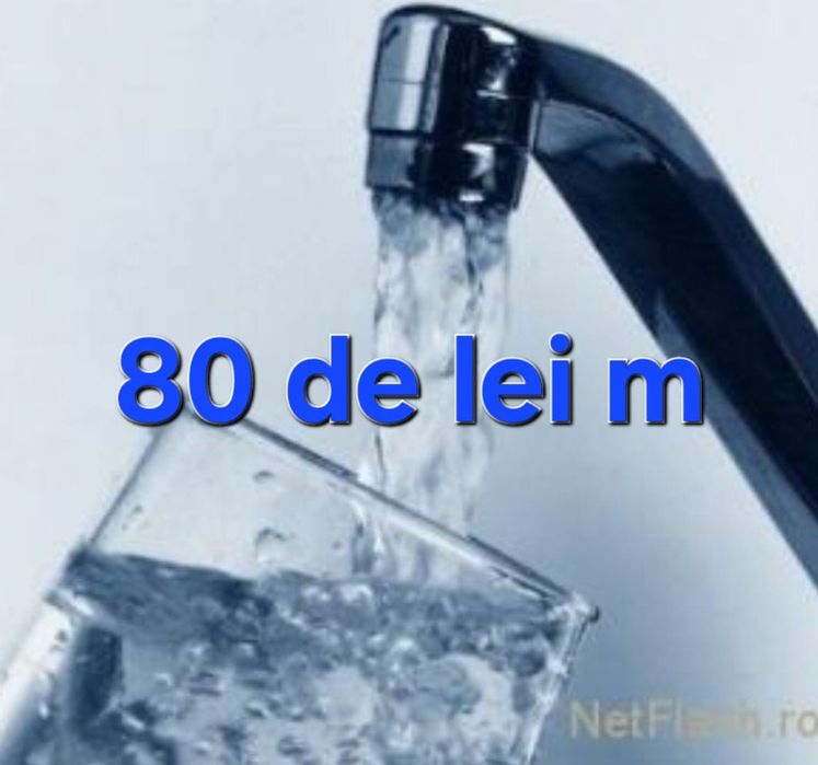 Foraje Puturi apă 80 de lei m