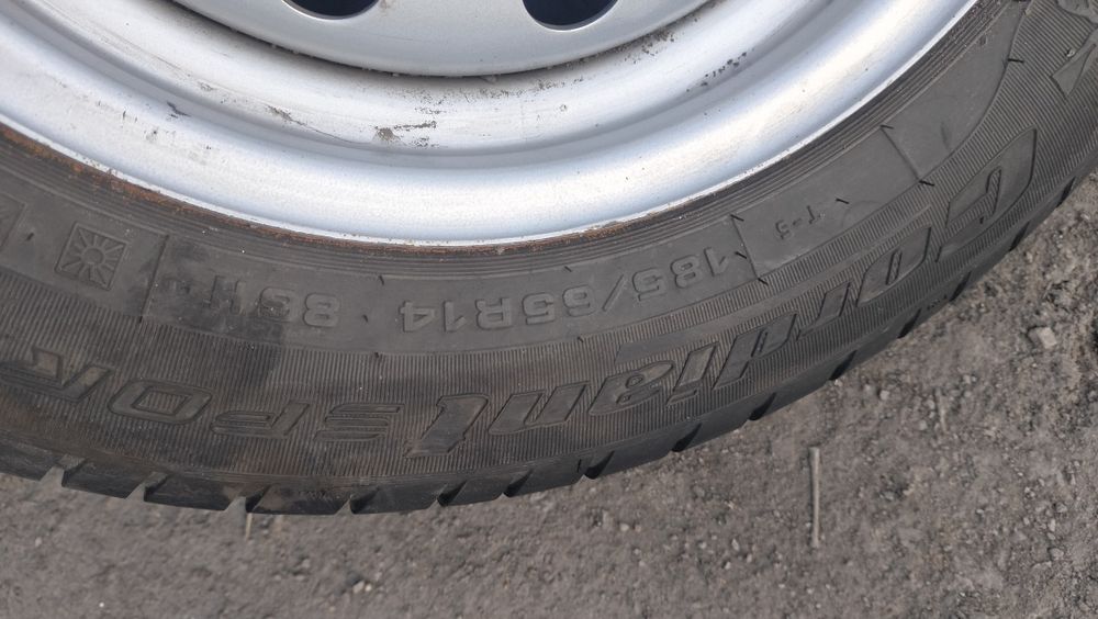 Продам шины с дисками на 14