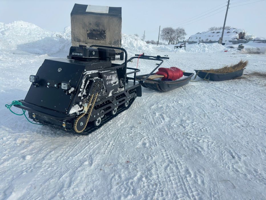 Мотобуксировщик sapsan 17л.с обмен на лошадей крс