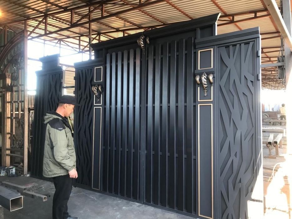 Варота Түркістан ворота забор тапчан