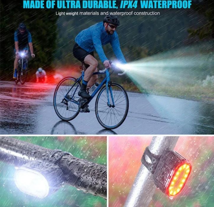 Презареждащи фарове за велосипеди
