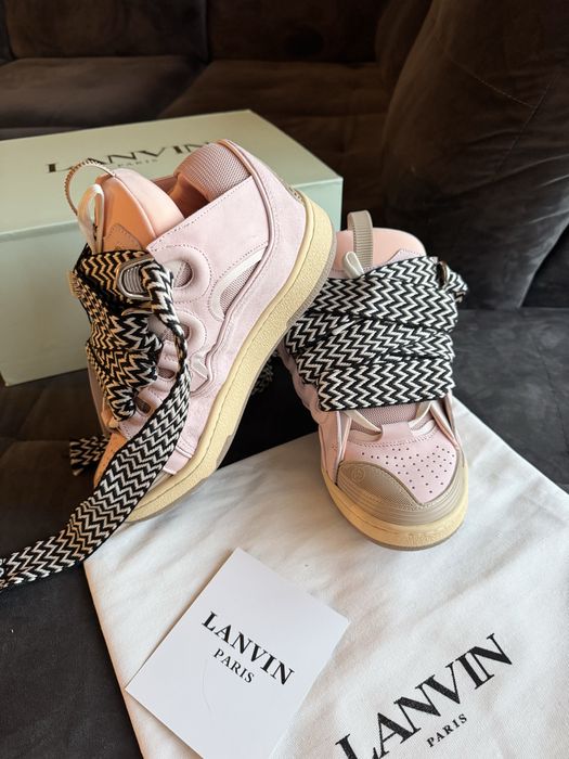 Adidasi Lanvin Curb Lace-up - piele naturala/size 36-45/full pack