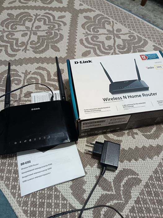Продам D-link DIR-615S чёрный!!!