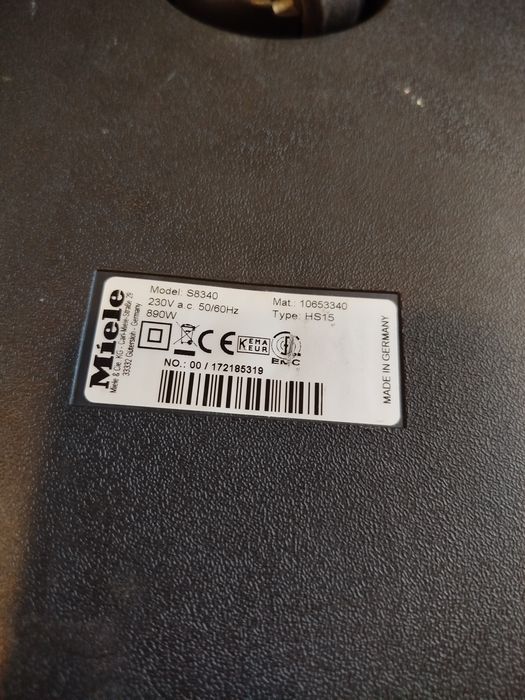 Прахосмукачка Miele s8340