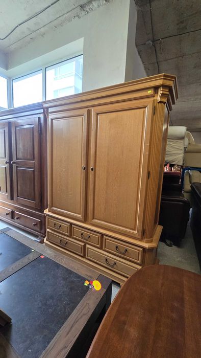 Дъбови, масивни гардероби - внос от Нидерландия