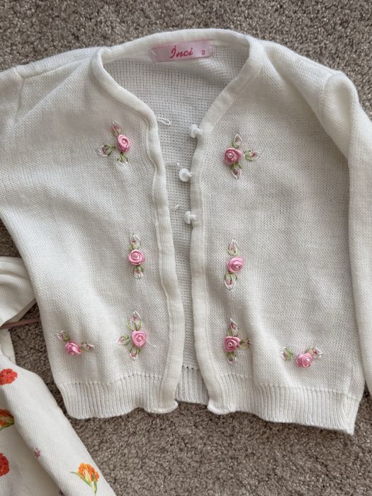 Rochiță + cardigan – set 3-6 luni