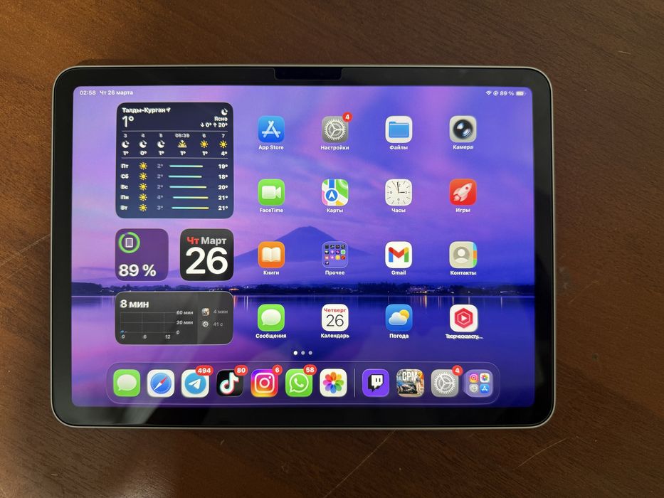 iPad air 11 2024 с чипом М2