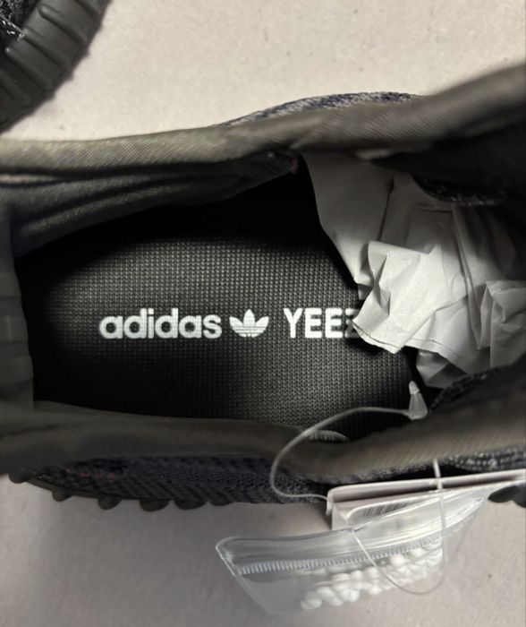 Yeezy 350 V2 Black ( negru , adidas , boost )