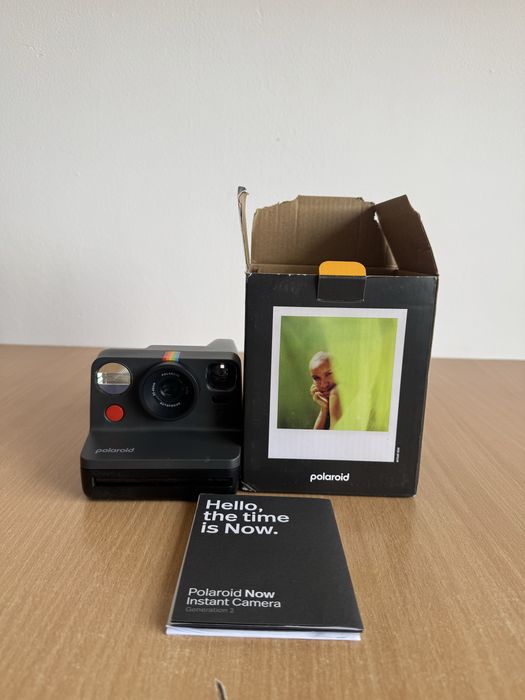 Aparat foto instant Polaroid Now Generation 2 (Gen 2) nou la cutie