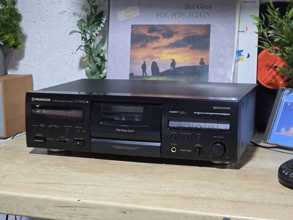 Casetofon deck PIONEER CT-S550S, 3 head, dolby S, ble,  Japan