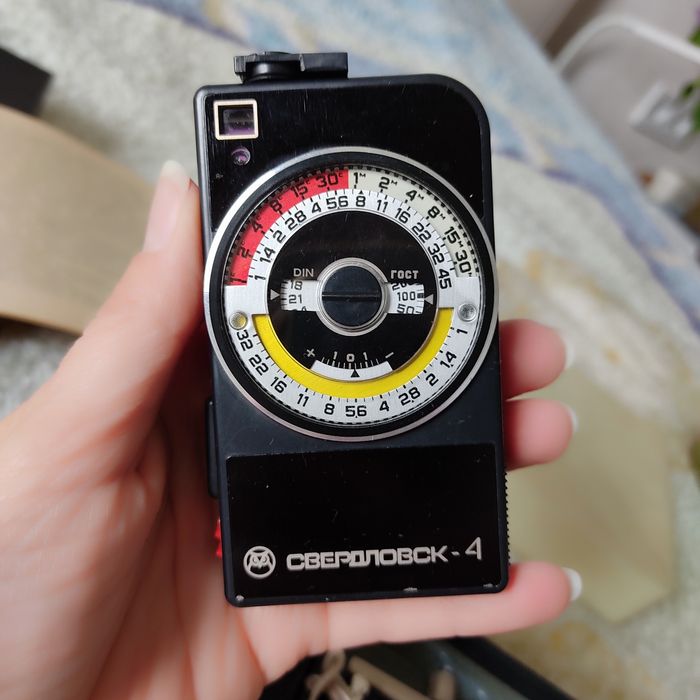 Экспонометр, советский, Свердловск-4