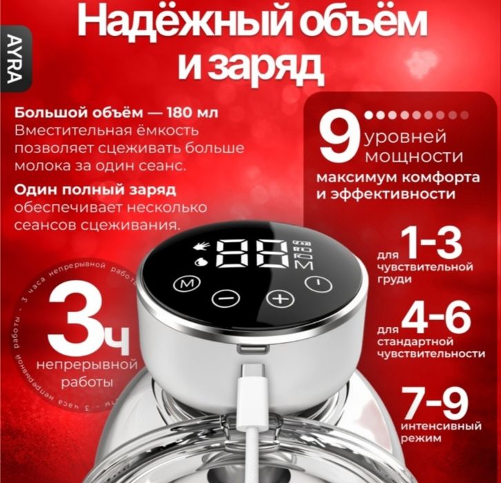 Молокоотсос электронный