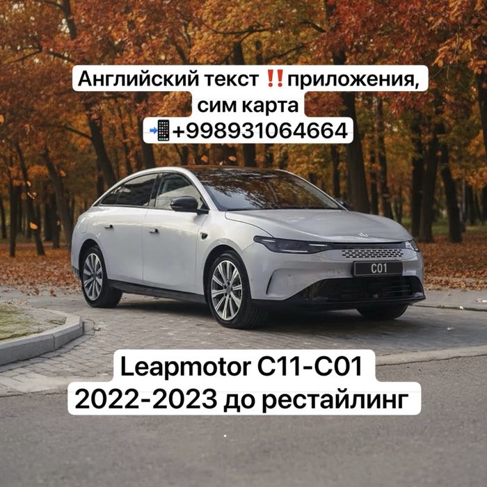 Английский текст Leapmotor C01-C11