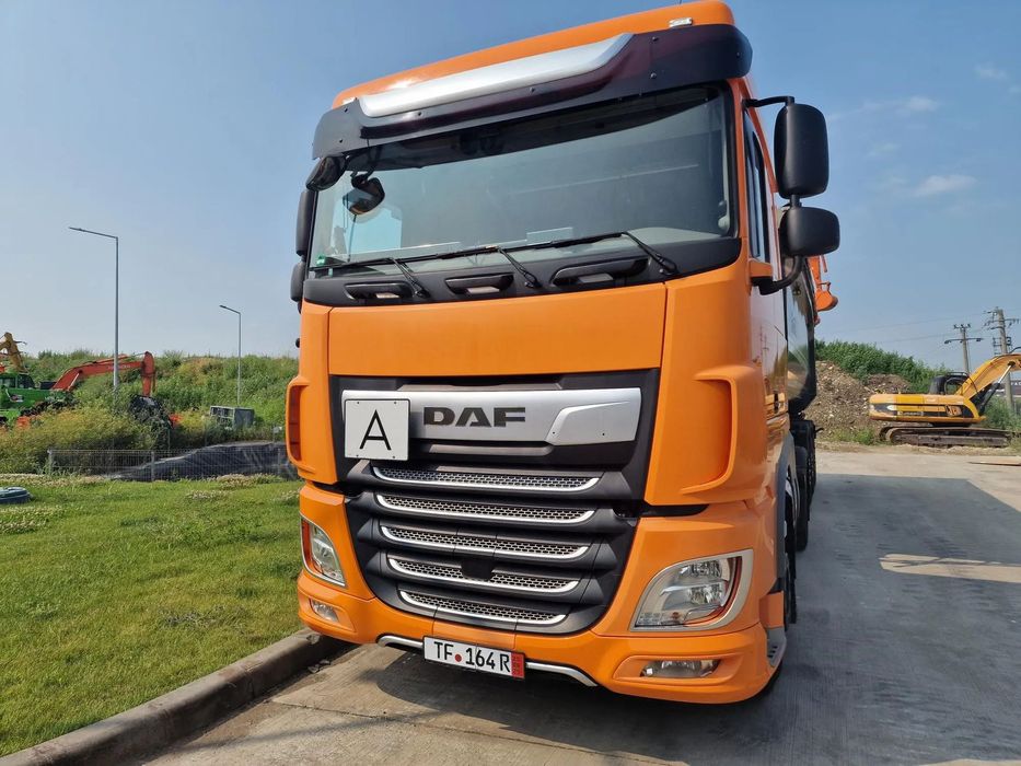 DAF XF 480, Kit Basculare, 2020, 544.645km-28900 eur+Tva, AUTOMATA+INTARDER 6 trepte, Aer conditionat Stationare, Anvelope 315/80R22,5 80% bune, Rezervor motorina Al 600l, Protectii sasiu, parasolar, 2 paturi in cabina, posibilitate leasing