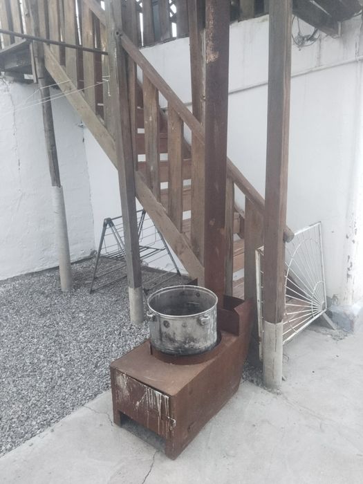 Баняга печка газ және отын