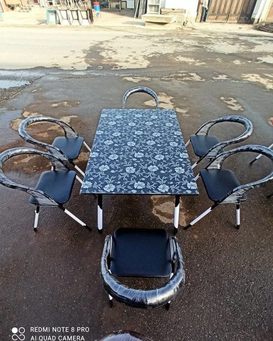 6 kishilik stol stullar