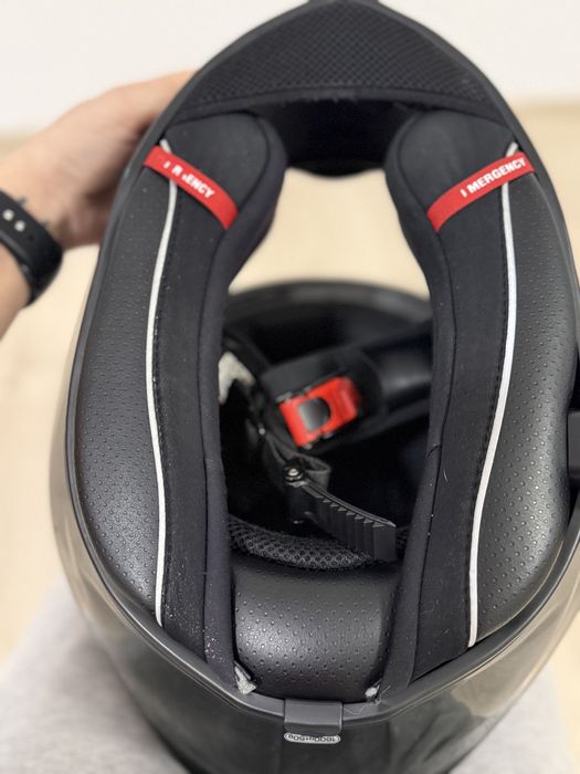 Casca integrala de motocicleta  Scorpion EXO- 391 negru solid lucios