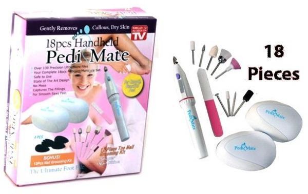 Комплект за педикюр и маникюр Pedi Mate