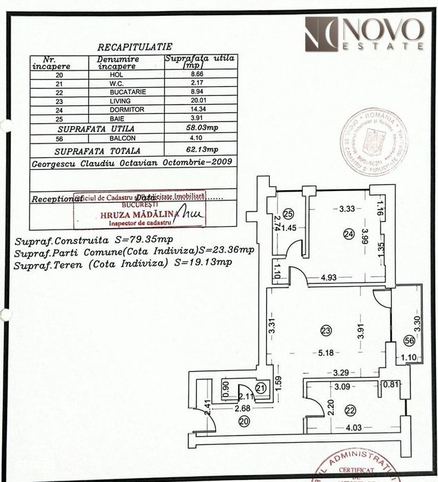 2 Camere | Baba Novac | Centrala | AC | Balcon
