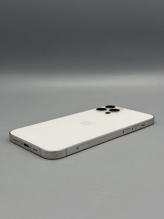 iPhone 12 Pro / 128 GB / Baterie 100% / Silver / Rama uzata / Garantie un an