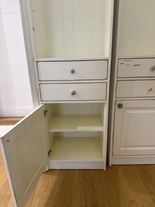 2 шкафчета естествено дърво липа, арт