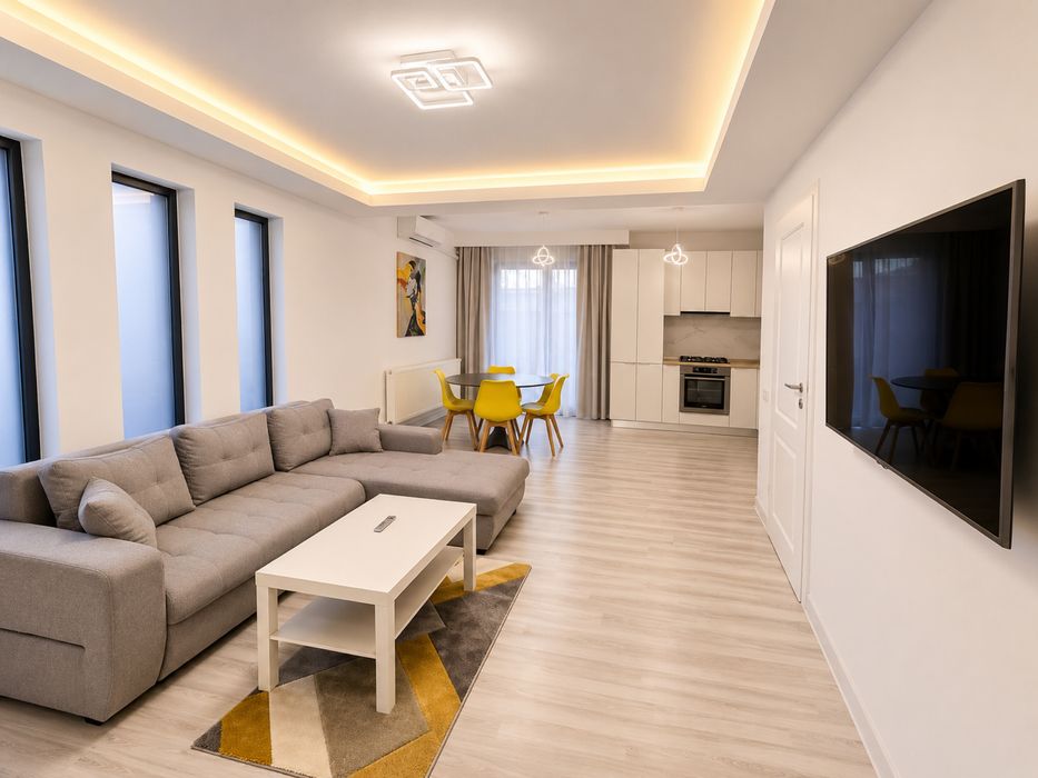 Casa cu etaj PET FRIENDLY | 80 mp | Curte | 3 camere | 2 Bai | Loc de parcare