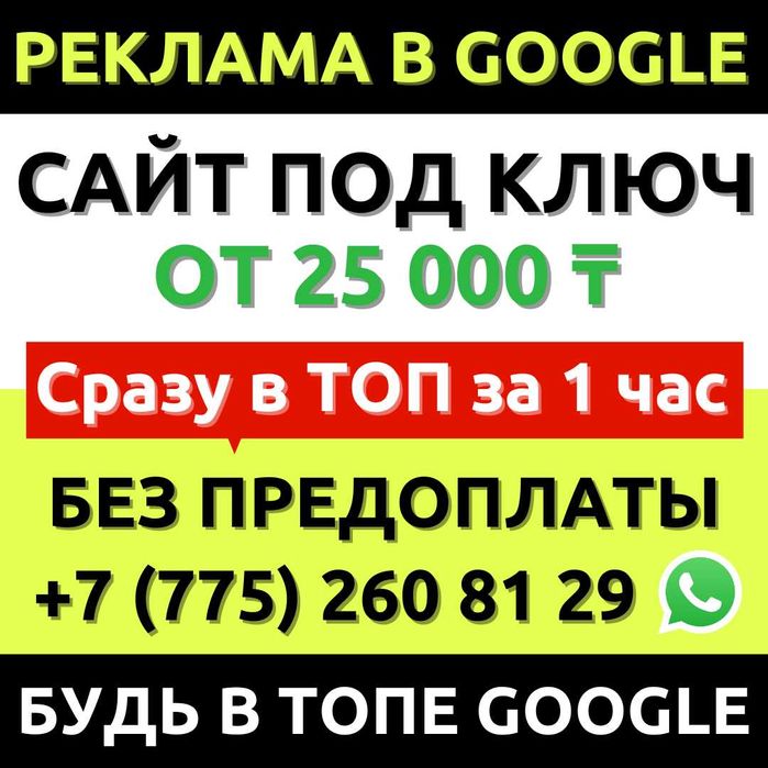 Создание САЙТОВ | Настройка Гугл рекламы | Продвижение Сайта в Google