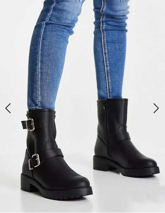 Cizme scurte biker Asos