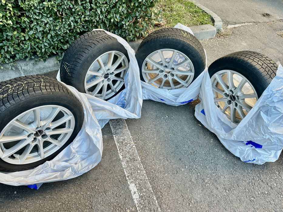 Jante Borbet originale cu cauciucuri de iarna