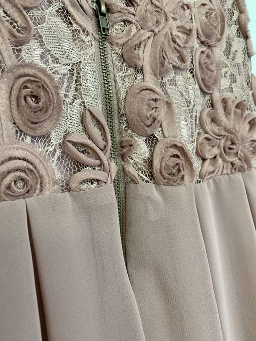 Rochie zi/seara/botez/ocazie TFNC London, rose, mar. XS