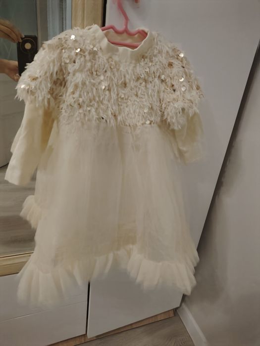 Новогоднее платье детское 100-104 см